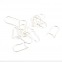 Boucle d'oreille fil 13x9 mm