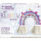 Kit Rainbow macramé - Graine créative