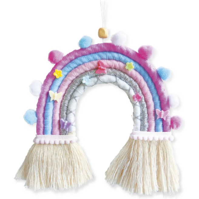 Kit macramé arcoíris - Graine créative
