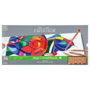 Crayons de couleurs Megacolor - CRETACOLOR Crayons de couleurs Megacolor - CRETACOLOR