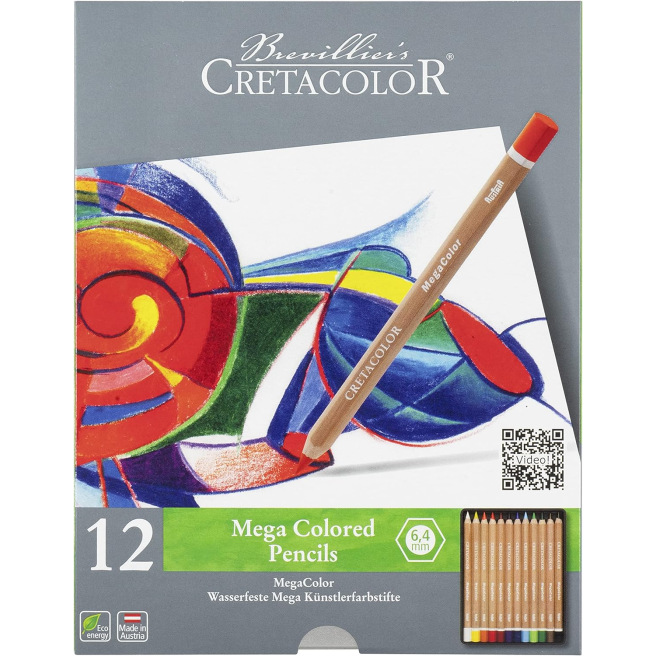 Lápices de colores Megacolor - CRETACOLOR Lápices de colores Megacolor - CRETACOLOR