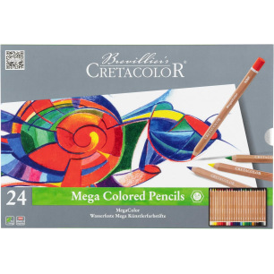 Crayons de couleurs Megacolor - CRETACOLOR Crayons de couleurs Megacolor - CRETACOLOR