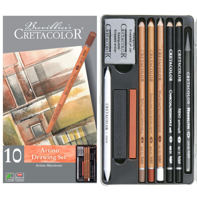 Artino drawing set - sketch assortment - CRETACOLOR