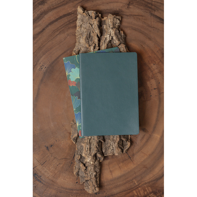 Set of 2 A5 Ginkgo notebooks - Clairefontaine Set of 2 A5 Ginkgo notebooks - Clairefontaine