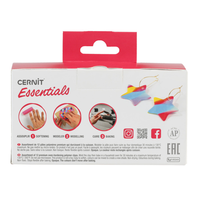 Assortiment van 12 minibroden 25g - CERNIT Assortiment van 12 minibroden 25g - CERNIT