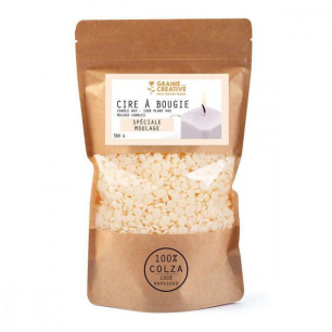 Cire bougie moulage 100% colza - Graine créative Cire bougie moulage 100% colza - Graine créative