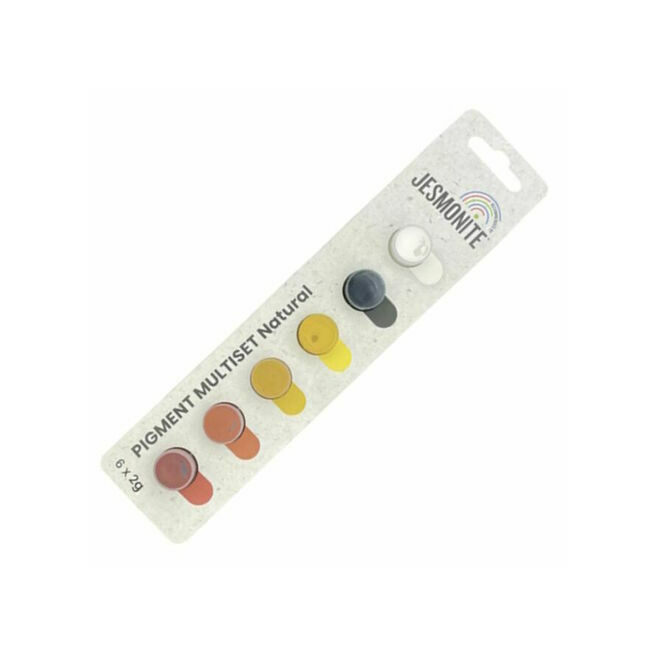 Pigments  -  JESMONITE 6x2gr - Graine créative