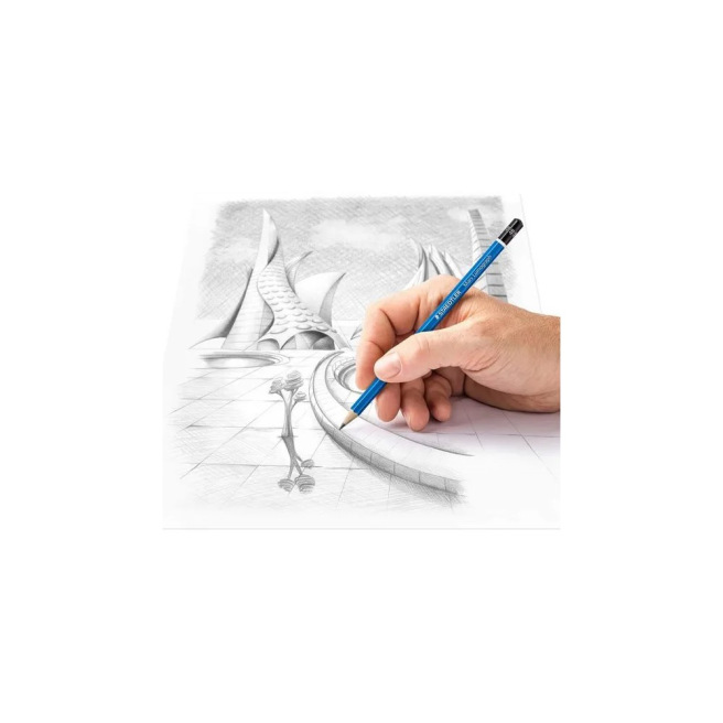 MARS LUMOGRAPH gray pencil - STAEDLER MARS LUMOGRAPH gray pencil - STAEDLER