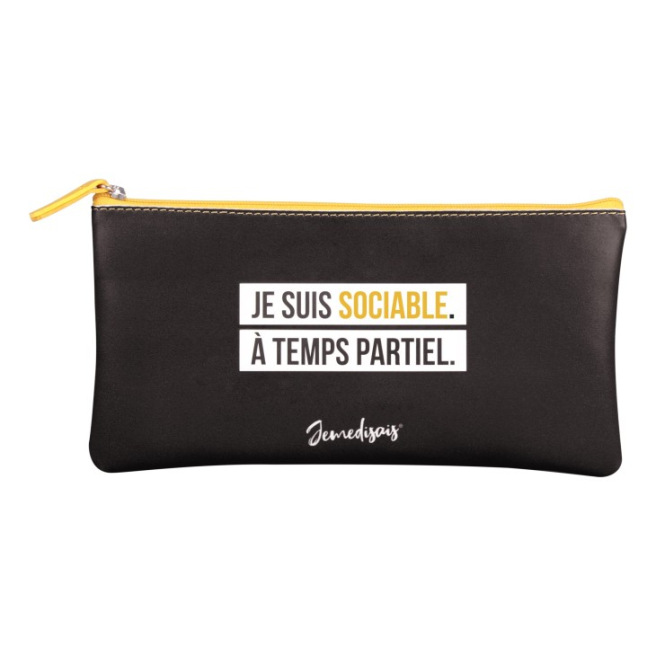 Trousse plate - Collection Jemedisais - Clairefontaine Trousse plate - Collection Jemedisais - Clairefontaine