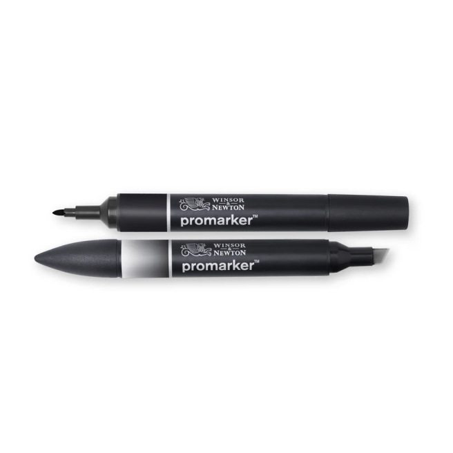 Set de 2 Marqueur Promarker (noir + blender) - Winsor & Newton Set de 2 Marqueur Promarker (noir + blender) - Winsor & Newton