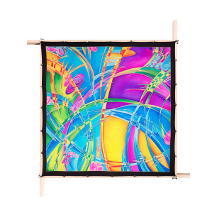 Pré-sertis IDEENGUTTA - Pongé 9 - 90x90cm Pré-sertis IDEENGUTTA - Pongé 9 - 90x90cm