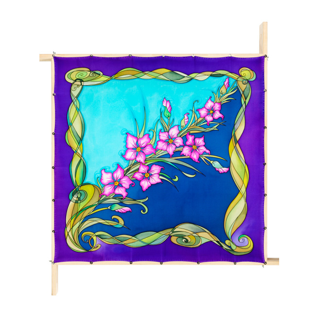 Pré-sertis IDEENGUTTA - Pongé 9 - 90x90cm Pré-sertis IDEENGUTTA - Pongé 9 - 90x90cm