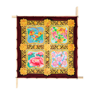 Pré-sertis IDEENGUTTA - Pongé 9 - 90x90cm Pré-sertis IDEENGUTTA - Pongé 9 - 90x90cm