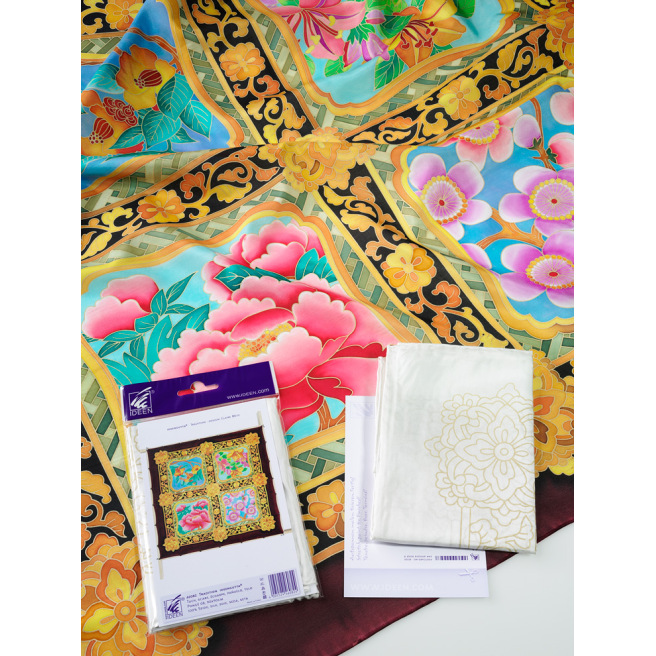 Pré-sertis IDEENGUTTA - Pongé 9 - 90x90cm Pré-sertis IDEENGUTTA - Pongé 9 - 90x90cm