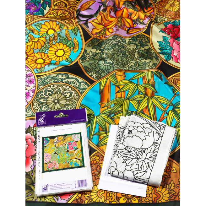 Pré-sertis IDEENGUTTA - Pongé 9 - 90x90cm Pré-sertis IDEENGUTTA - Pongé 9 - 90x90cm