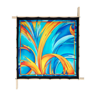 Pré-sertis IDEENGUTTA - Pongé 9 - 90x90cm Pré-sertis IDEENGUTTA - Pongé 9 - 90x90cm