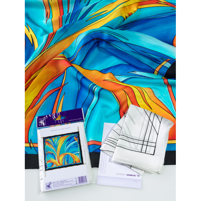 Pré-sertis IDEENGUTTA - Pongé 9 - 90x90cm Pré-sertis IDEENGUTTA - Pongé 9 - 90x90cm