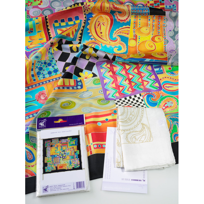 Pré-sertis IDEENGUTTA - Pongé 9 - 90x90cm Pré-sertis IDEENGUTTA - Pongé 9 - 90x90cm