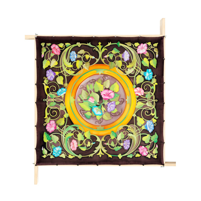 Pré-sertis IDEENGUTTA - Pongé 9 - 90x90cm Pré-sertis IDEENGUTTA - Pongé 9 - 90x90cm