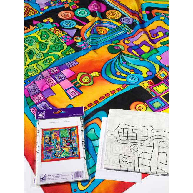 Pré-sertis IDEENGUTTA - Pongé 9 - 90x90cm Pré-sertis IDEENGUTTA - Pongé 9 - 90x90cm