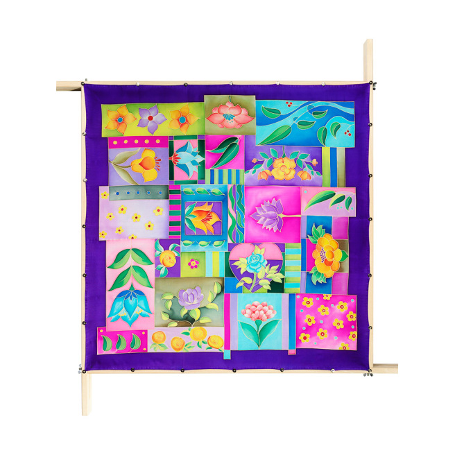 Pré-sertis IDEENGUTTA - Pongé 9 - 90x90cm Pré-sertis IDEENGUTTA - Pongé 9 - 90x90cm