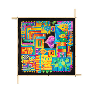 Pré-sertis IDEENGUTTA - Pongé 9 - 90x90cm Pré-sertis IDEENGUTTA - Pongé 9 - 90x90cm