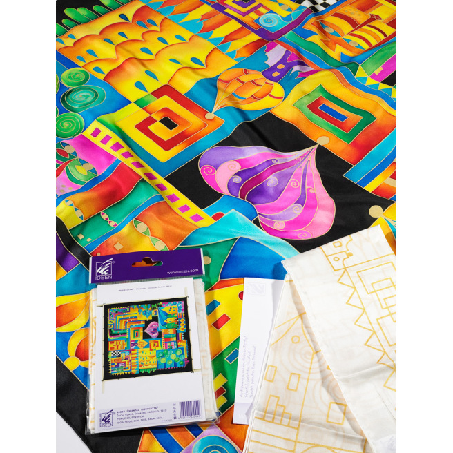 Pré-sertis IDEENGUTTA - Pongé 9 - 90x90cm Pré-sertis IDEENGUTTA - Pongé 9 - 90x90cm