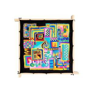 Pré-sertis IDEENGUTTA - Pongé 9 - 55X 55 cm Pré-sertis IDEENGUTTA - Pongé 9 - 55X 55 cm