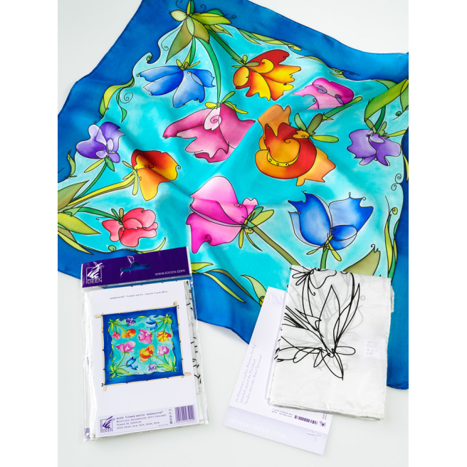 Pré-sertis IDEENGUTTA - Pongé 9 - 55X 55 cm Pré-sertis IDEENGUTTA - Pongé 9 - 55X 55 cm