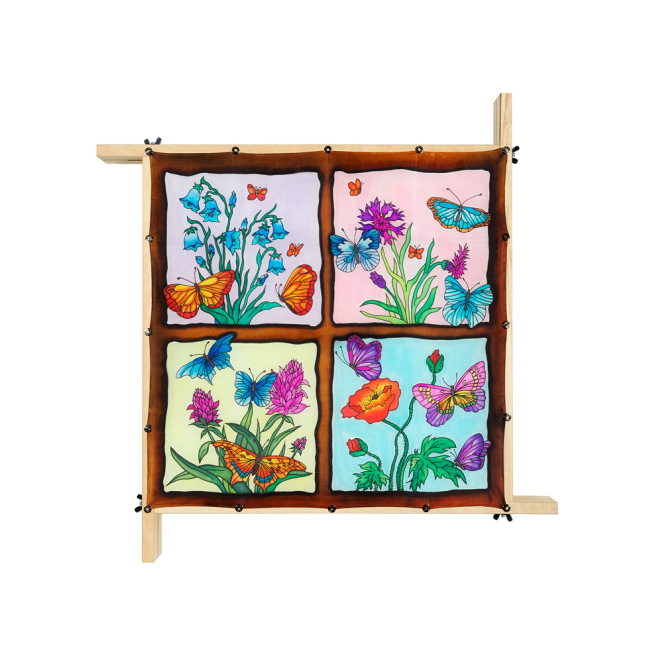 Pré-sertis IDEENGUTTA - Pongé 9 - 55X 55 cm Pré-sertis IDEENGUTTA - Pongé 9 - 55X 55 cm