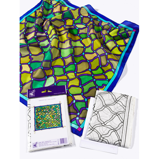 Pré-sertis IDEENGUTTA - Pongé 9 - 55X 55 cm Pré-sertis IDEENGUTTA - Pongé 9 - 55X 55 cm