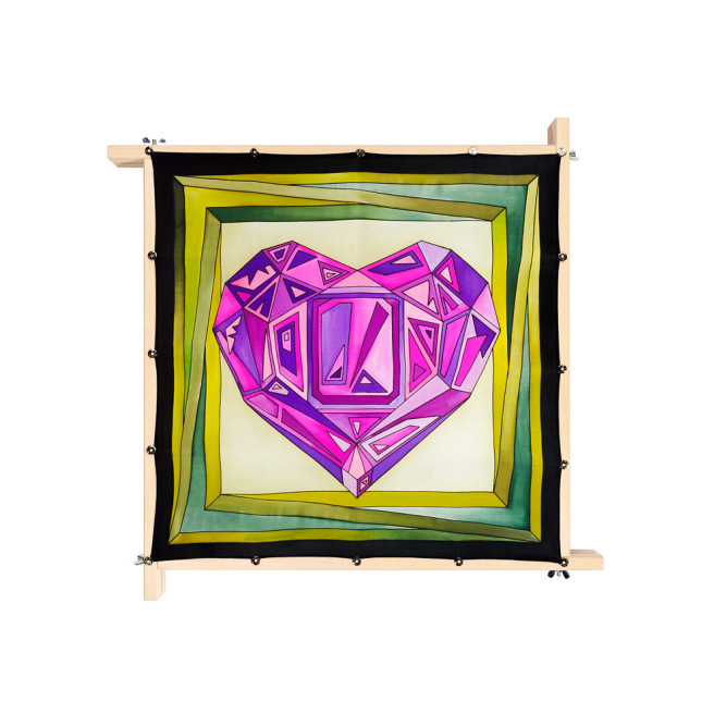 Pré-sertis IDEENGUTTA - Pongé 9 - 55X 55 cm Pré-sertis IDEENGUTTA - Pongé 9 - 55X 55 cm