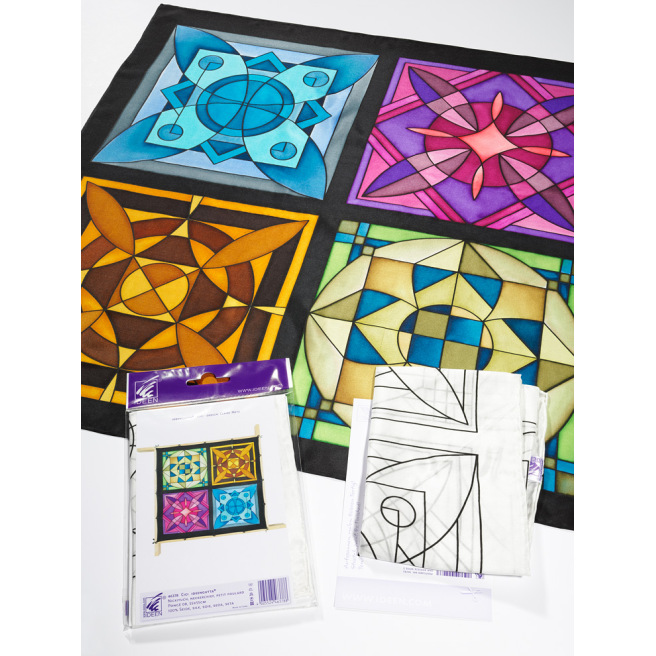 Pré-sertis IDEENGUTTA - Pongé 9 - 55X 55 cm Pré-sertis IDEENGUTTA - Pongé 9 - 55X 55 cm