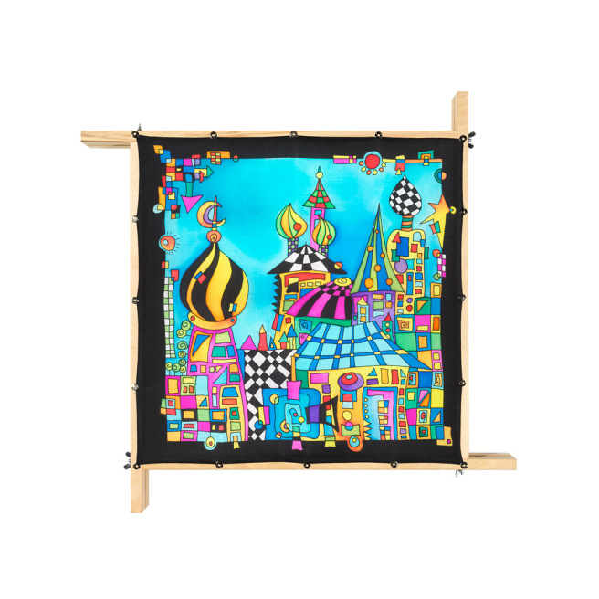 Pré-sertis IDEENGUTTA - Pongé 9 - 55X 55 cm Pré-sertis IDEENGUTTA - Pongé 9 - 55X 55 cm