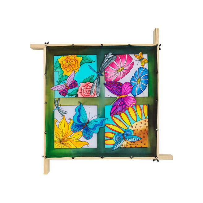 Pré-sertis IDEENGUTTA - Pongé 9 - 55X 55 cm Pré-sertis IDEENGUTTA - Pongé 9 - 55X 55 cm