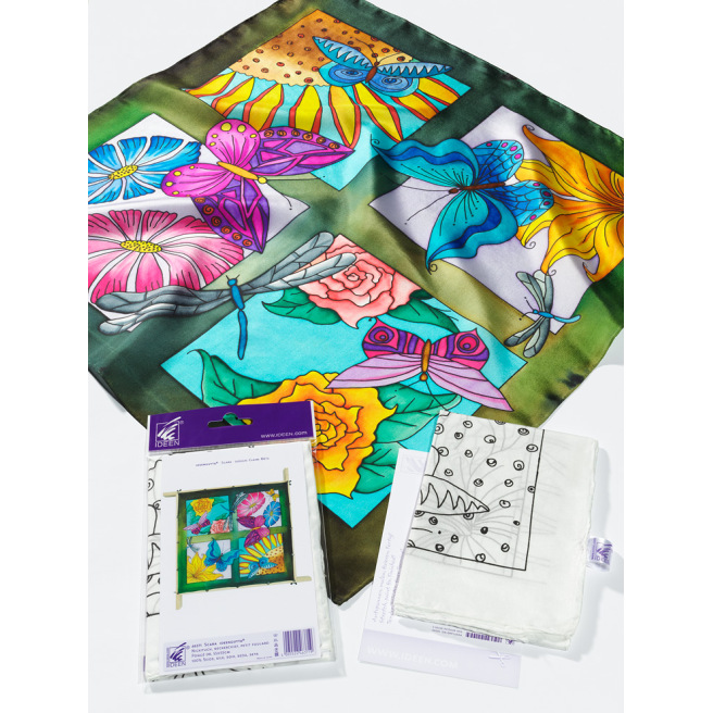 Pré-sertis IDEENGUTTA - Pongé 9 - 55X 55 cm Pré-sertis IDEENGUTTA - Pongé 9 - 55X 55 cm