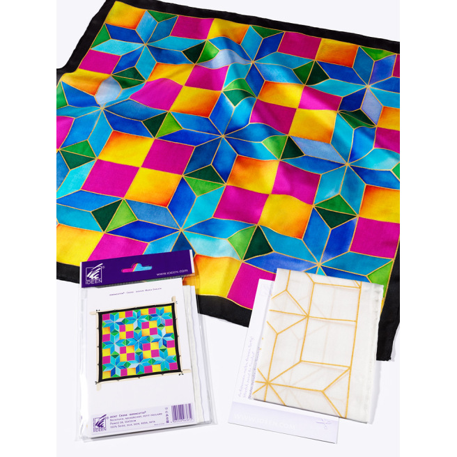 Pré-sertis IDEENGUTTA - Pongé 9 - 55X 55 cm Pré-sertis IDEENGUTTA - Pongé 9 - 55X 55 cm