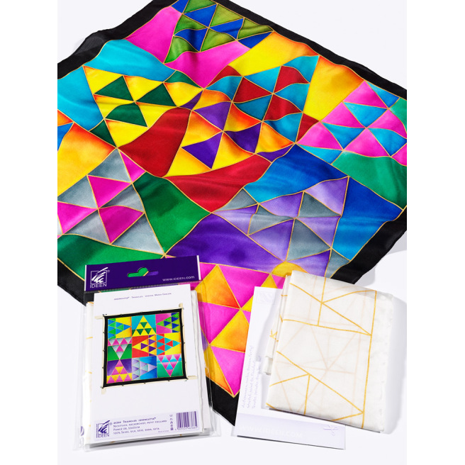 Pré-sertis IDEENGUTTA - Pongé 9 - 55X 55 cm Pré-sertis IDEENGUTTA - Pongé 9 - 55X 55 cm