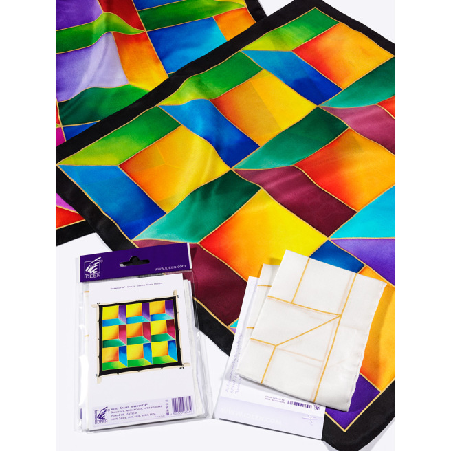 Pré-sertis IDEENGUTTA - Pongé 9 - 55X 55 cm Pré-sertis IDEENGUTTA - Pongé 9 - 55X 55 cm