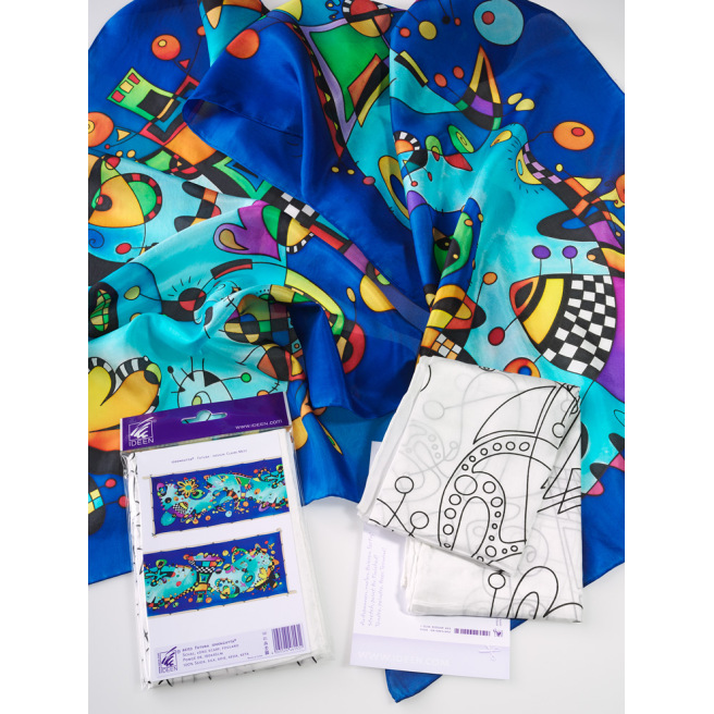 Pré-sertis IDEENGUTTA - Pongé 9 - 180x45 cm