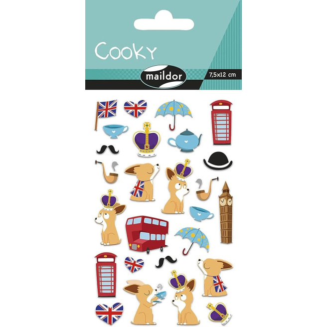 Stickers Maildor - Cooky - 7,5x12cm