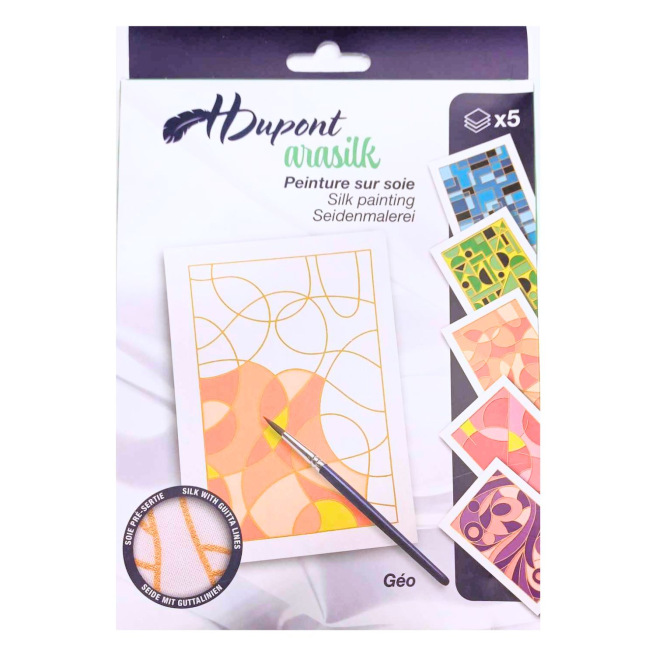 Carte à peindre en soie Carte à peindre en soie