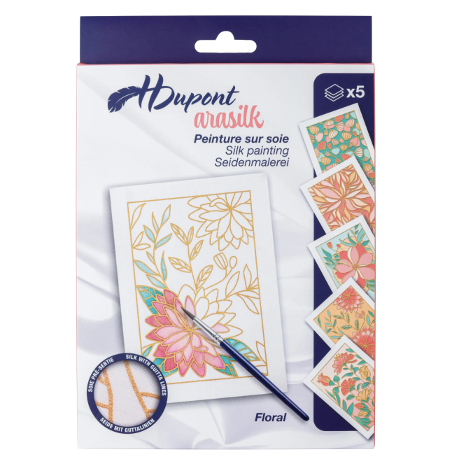 Carte à peindre en soie Carte à peindre en soie