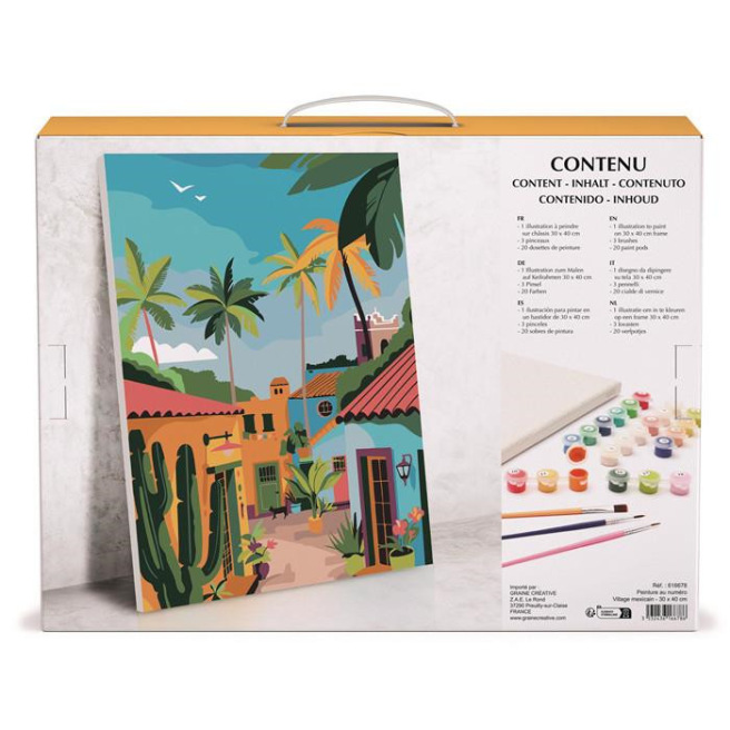 Peinture numéro - Graine céative