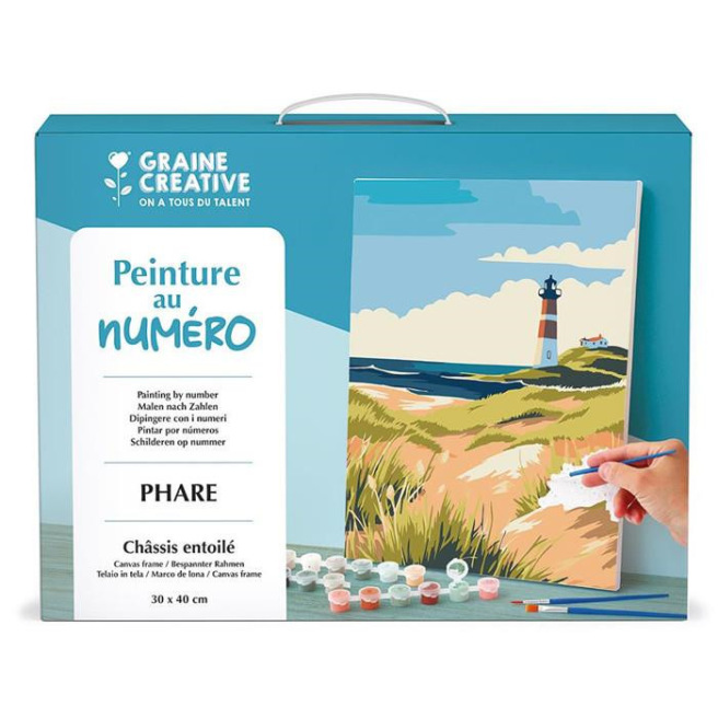 Peinture numéro - Graine céative