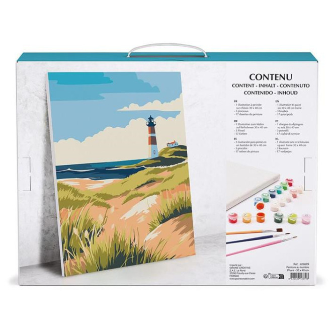 Peinture numéro - Graine céative