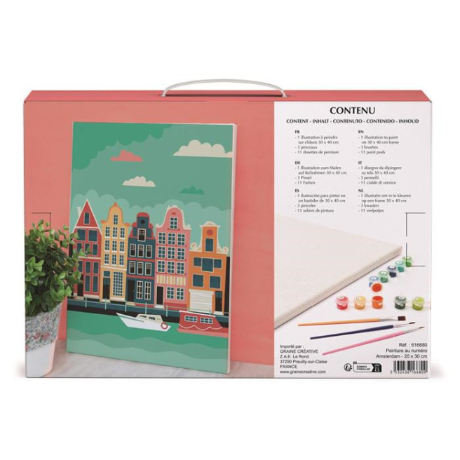 Peinture numéro - Graine céative