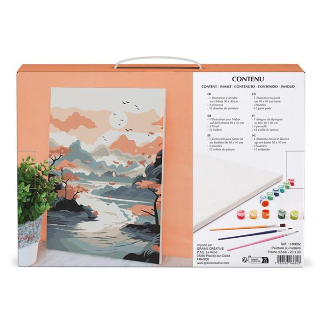 Peinture numéro - Graine céative