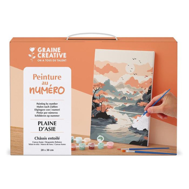 Peinture numéro - Graine céative