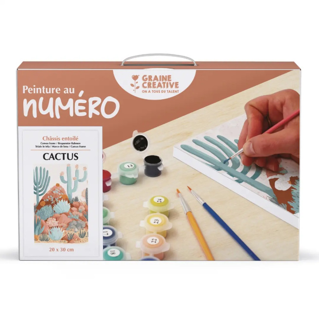 Peinture numéro - Graine céative